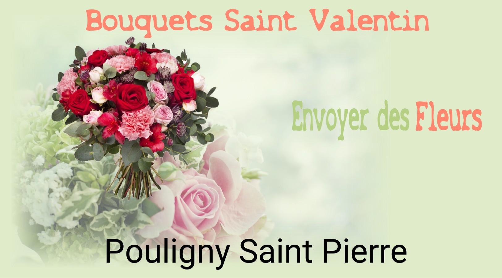 Roses de Saint-Valentin livrées à Pouligny-Saint-Pierre